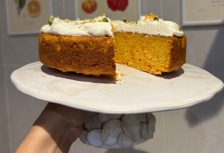 Lee más sobre el artículo Cake de boniato otoñal – sin gluten